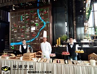 烘焙培訓(xùn)—2019年6月28日，越秀星匯樓盤開盤展翅西點(diǎn)學(xué)員戶外實(shí)踐(3)
